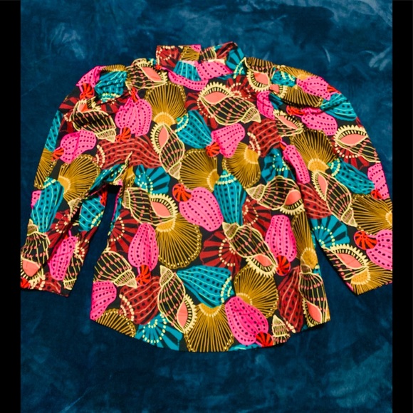 Farm Rio shell mix blouse - Picture 7 of 10